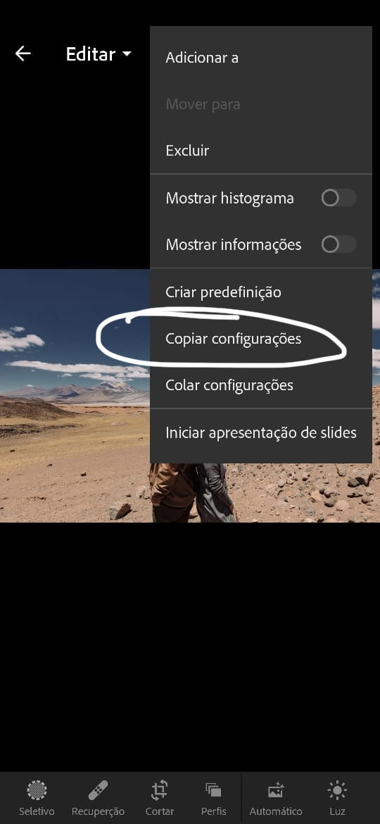 Foto Como instalar preset no lightroom mobile Foto Como instalar preset no lightroom mobile - Imagem 4